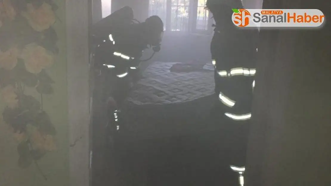 Adıyaman'da evde çıkan yangın korkuttu