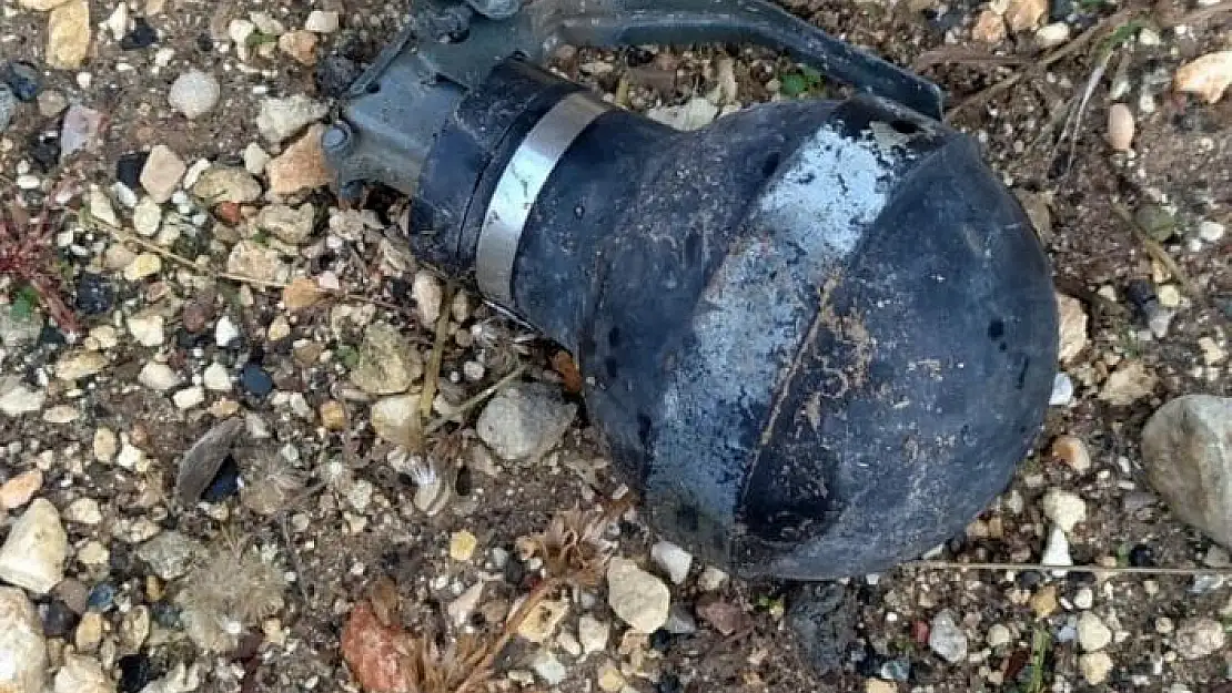 'Adıyaman´da gaz bombası bulundu'