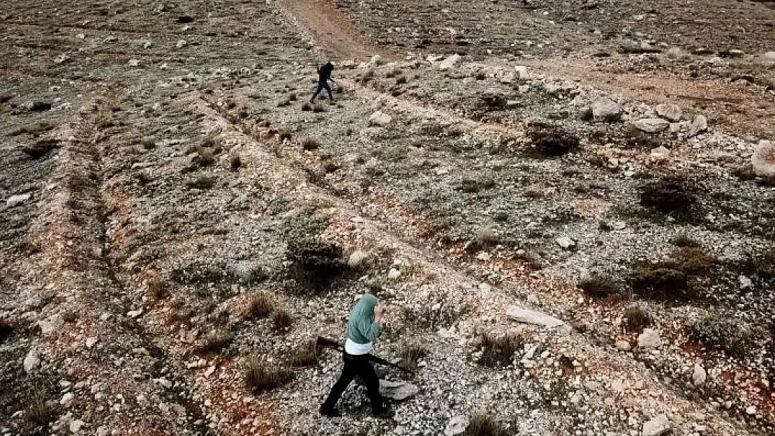 'Adıyaman´da kaçak avcılar dron ile kovalandı'