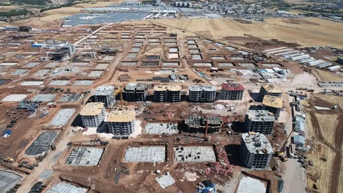 'Adıyaman´da kalıcı deprem konutları hızla yükseliyor'