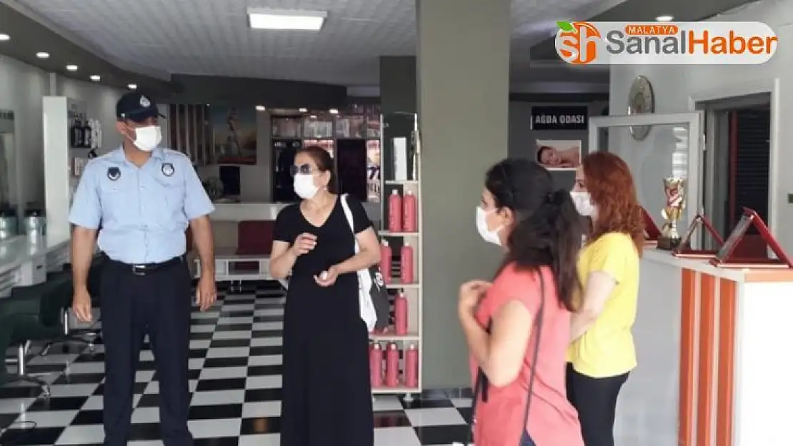 Adıyaman'da korona virüs denetimi