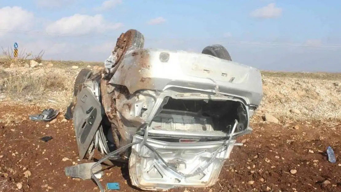 'Adıyaman´da otomobil takla attı: 8 yaralı'