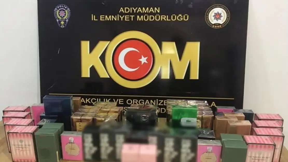 'Adıyaman´da sahte parfüm ele geçirildi'