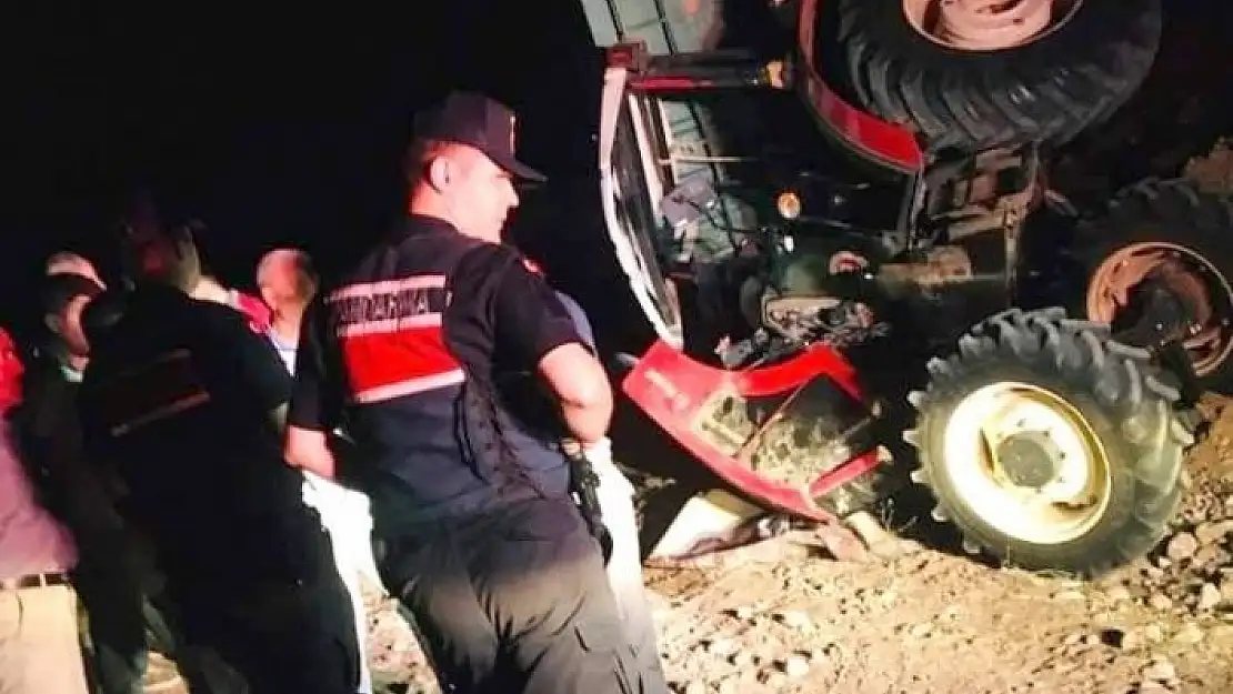 'Adıyaman´da traktör devrildi: 1 yaralı'