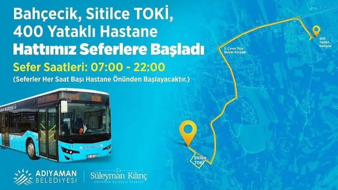 'Adıyaman´da ulaşım ağı genişliyor'
