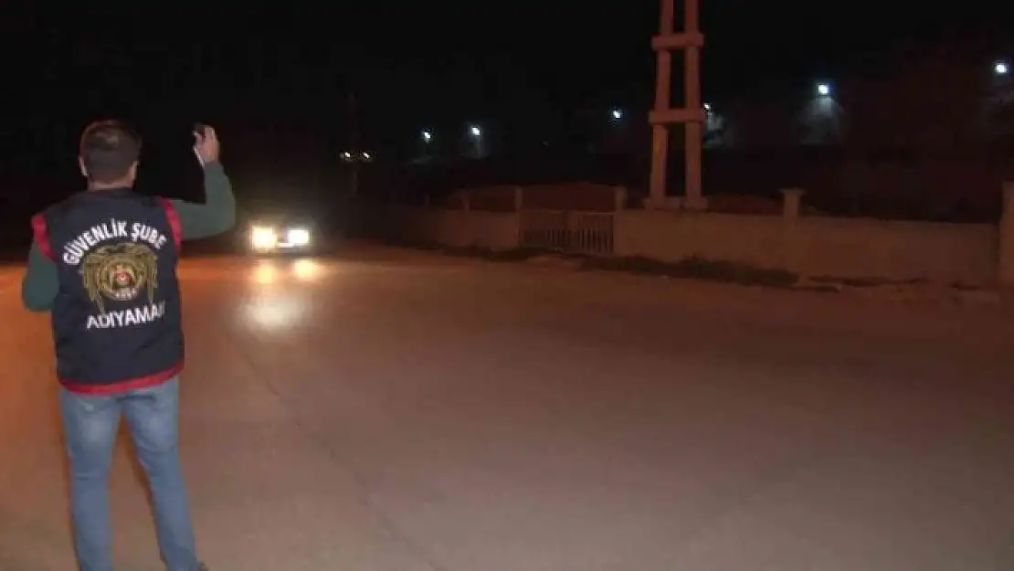 'Adıyaman´da uygulama yapan polis ölümden döndü'