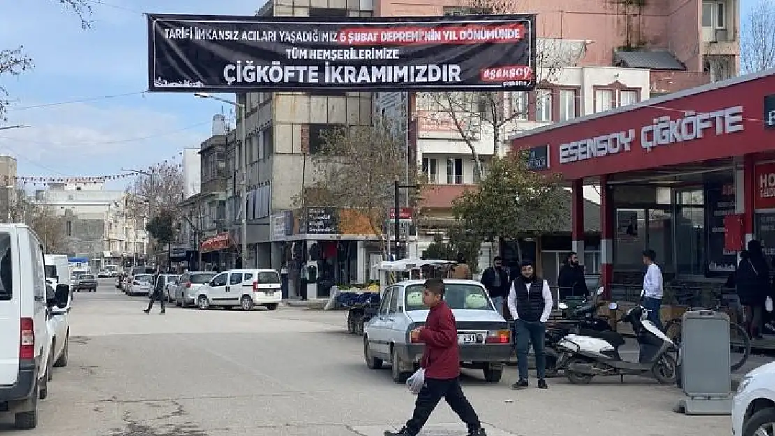 'Adıyaman esnafından vefa örneği'