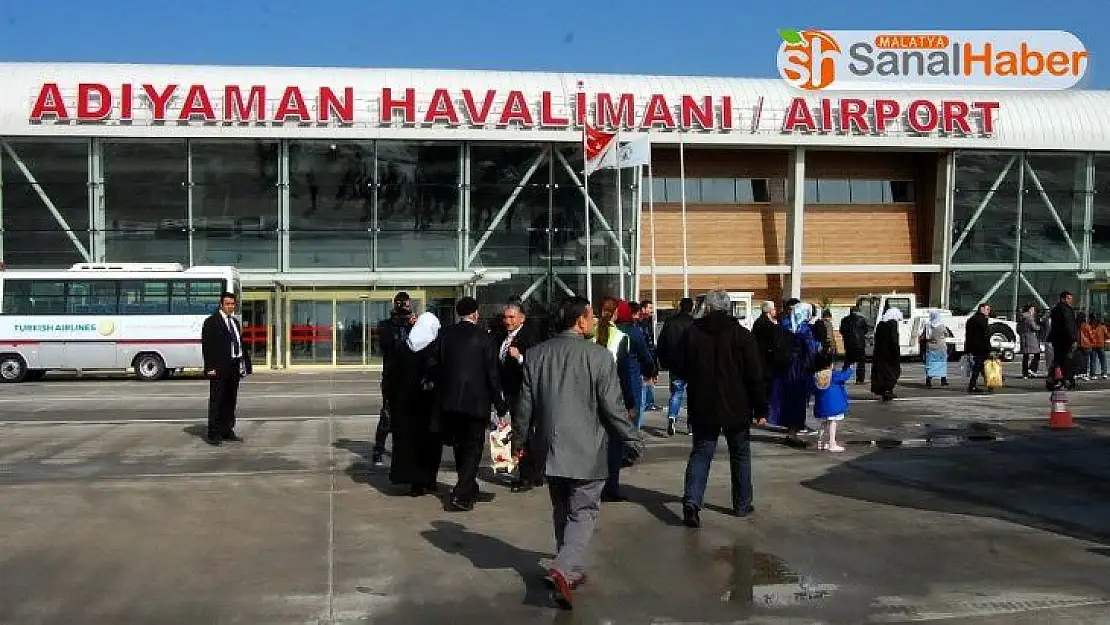 Adıyaman Havalimanı 1 ayda yaklaşık 22 bin yolcuya hizmet verdi