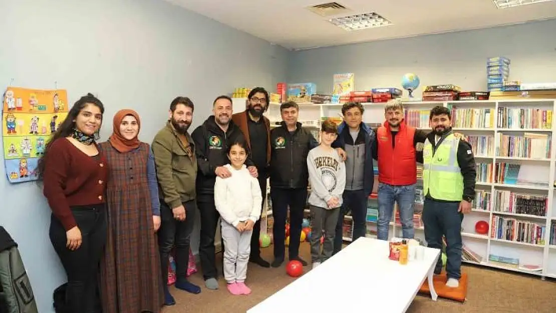 'Adıyaman otogarına kütüphane kuruldu'