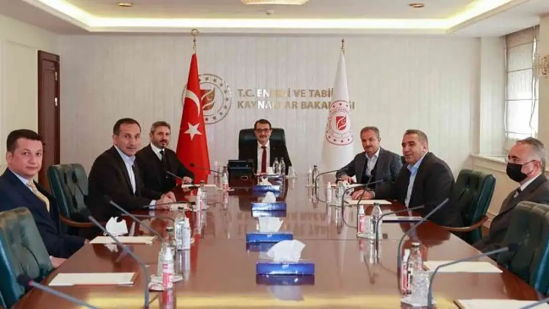 'Adıyaman protokolü, bakanlarla bir araya geldi'
