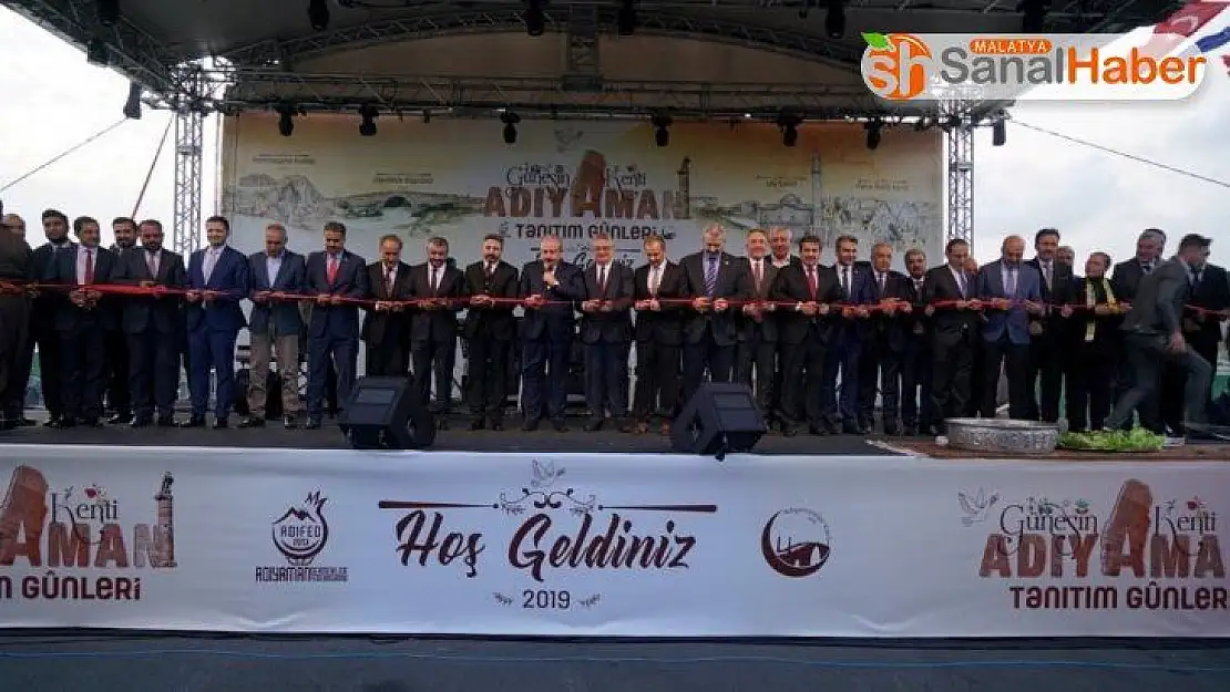 Adıyaman Tanıtım Günleri, törenle açıldı