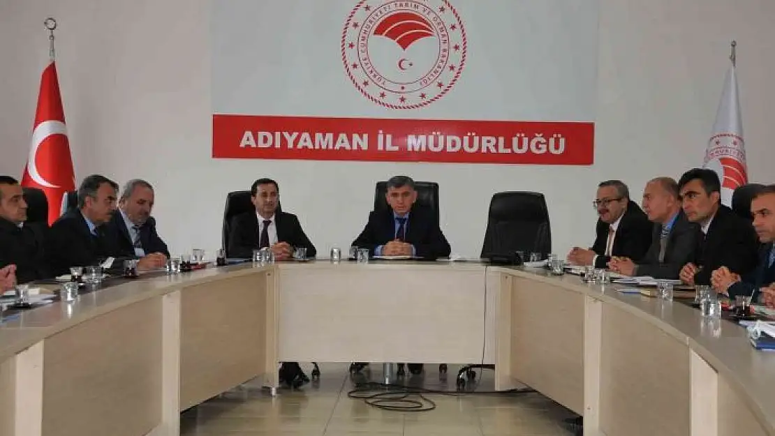 'Adıyaman tarımının 2021 yılı değerlendirildi'