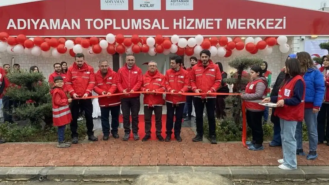 'Adıyaman Toplumsal Hizmet Merkezi´nin açılışı yapıldı'