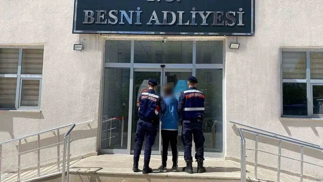 'Adıyamanda 9 yıl 2 ay hapis cezası bulunan şahıs yakalandı'