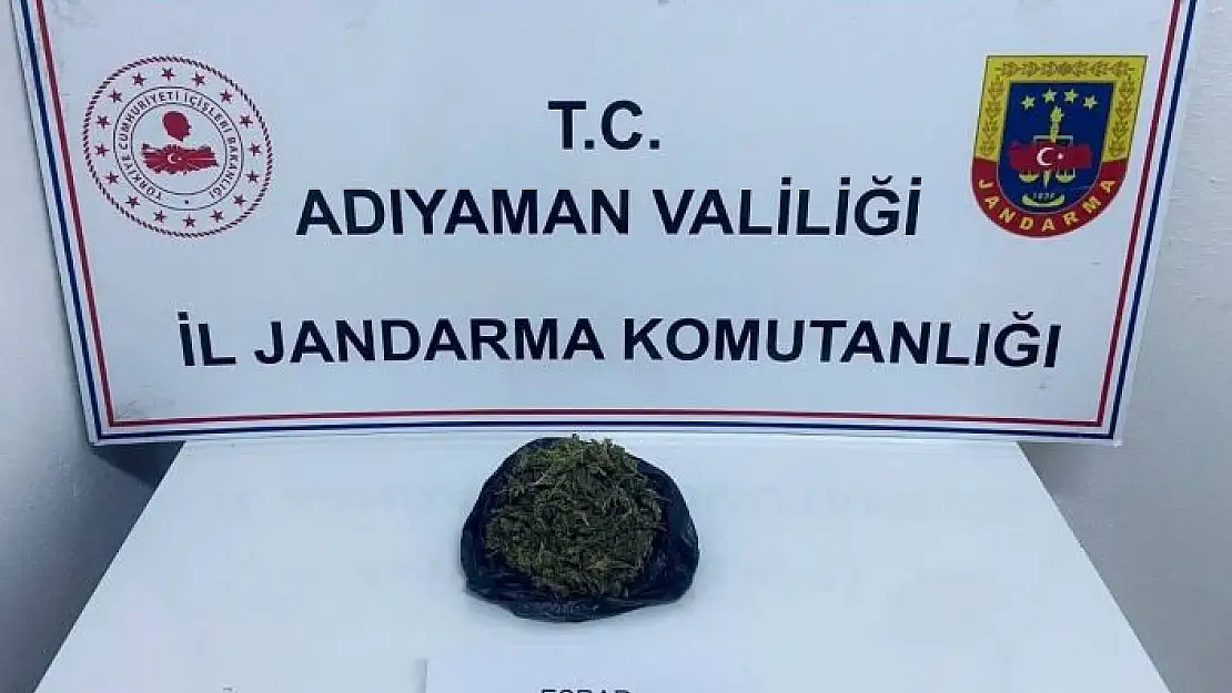 'Adıyamanda uyuşturucu madde ele geçirildi'