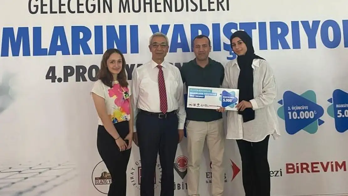 'Adıyamanlı öğrenciler Geleceğin Mühendisleri yarışmasında ödül aldı'