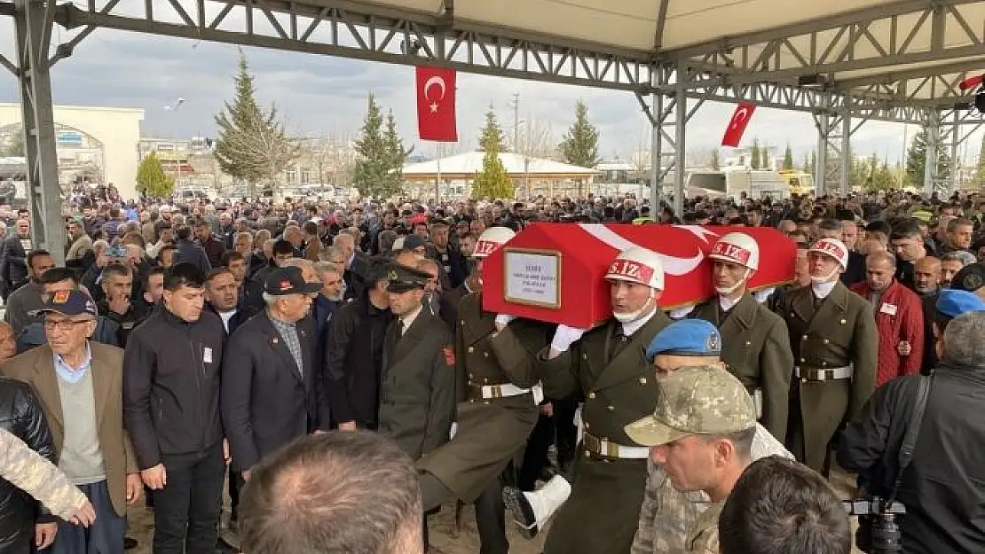 'Adıyamanlı şehit Abdulkadir Akıncı, ebediyete uğurlandı'