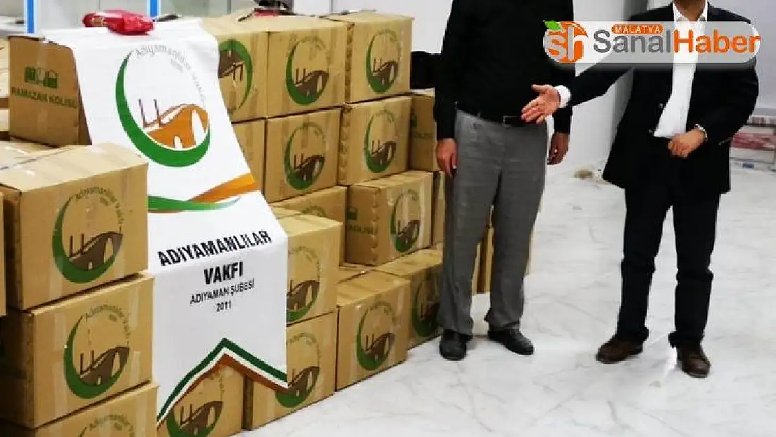 Adıyamanlılar Vakfı gönüllere dokunmaya devam ediyor