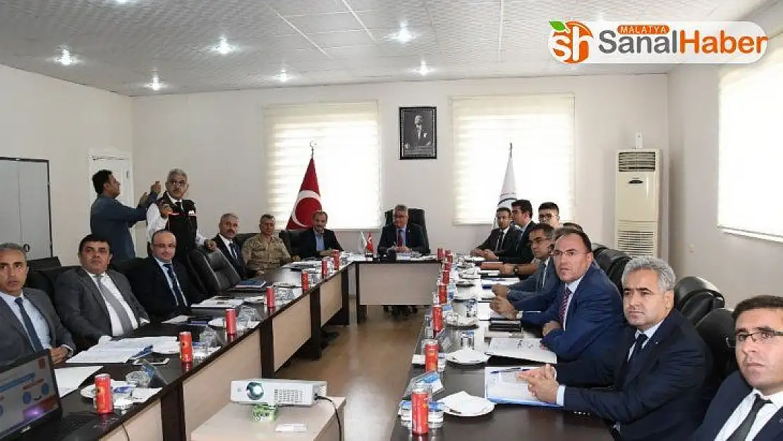 Afet ve acil durum koordinasyon kurulu toplandı