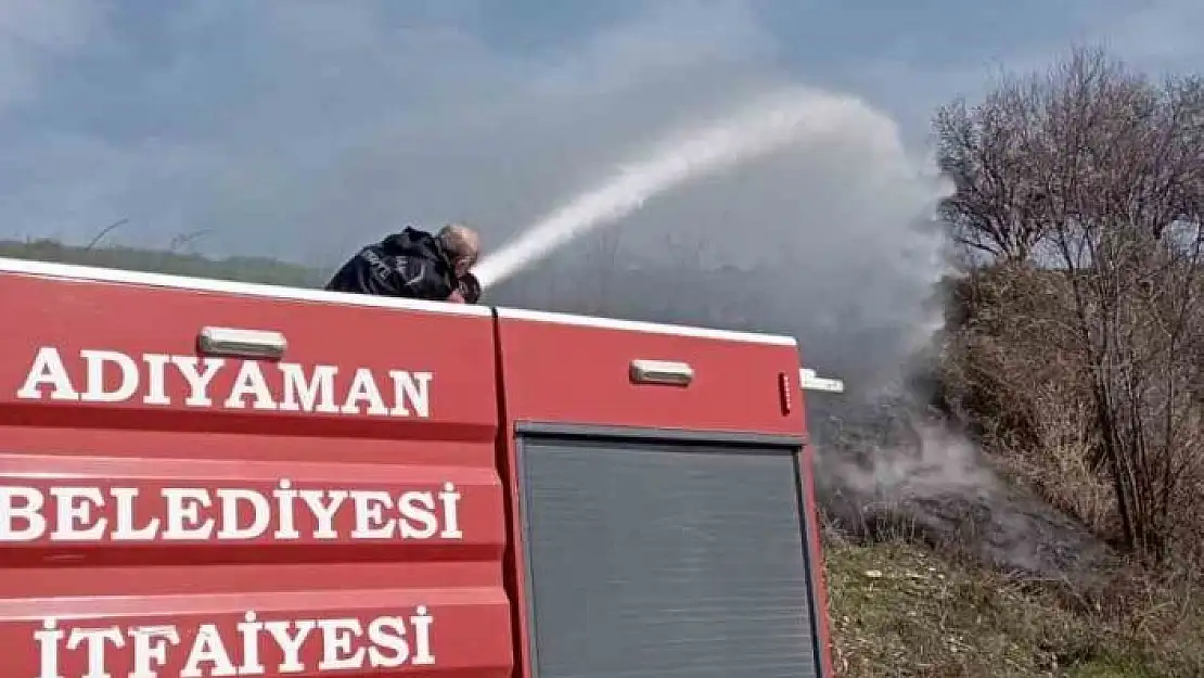 'Ağaçlık alanda çıkan yangın korkuttu'