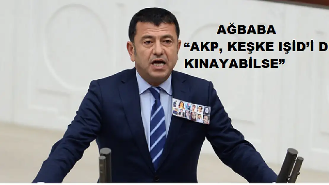 AĞBABA, ANKARA KATLİAMIN 100. GÜNÜNDE KONUŞTU
