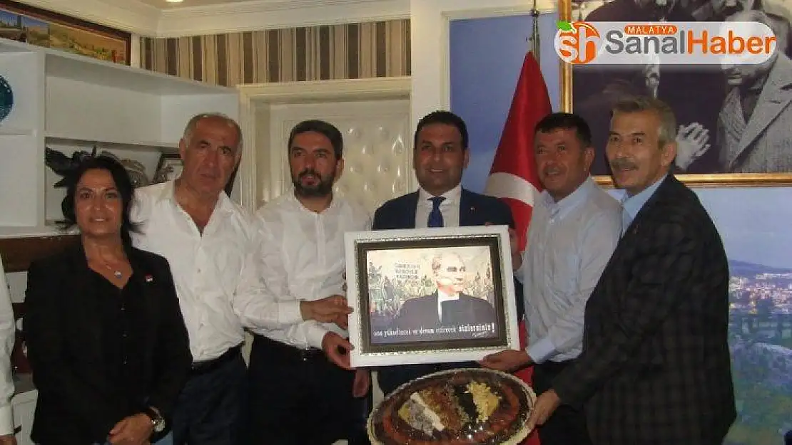 Ağbaba Başkan Yıldırım ile bir araya geldi