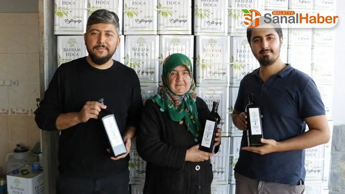 Aile boyu zeytinyağı üretiyorlar
