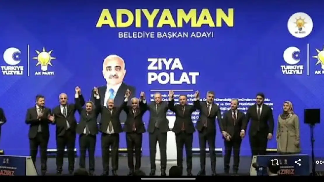 'AK Parti Adıyaman Belediye Başkan Adayı Ziya Polat oldu'