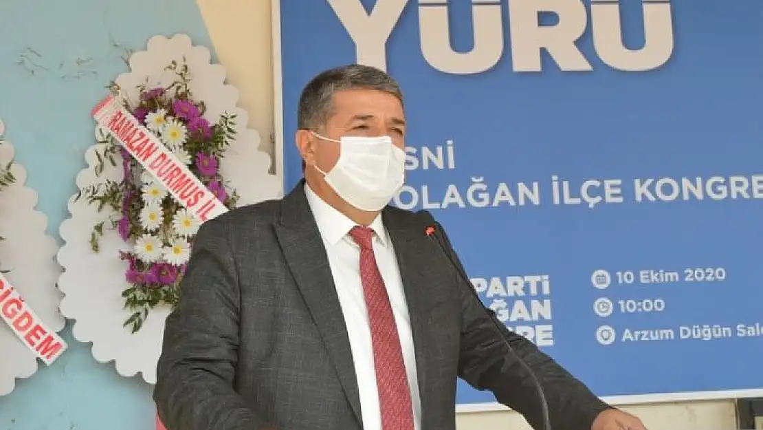 'AK Parti Besni İlçe Başkanlığına İsmail Sümer seçildi'