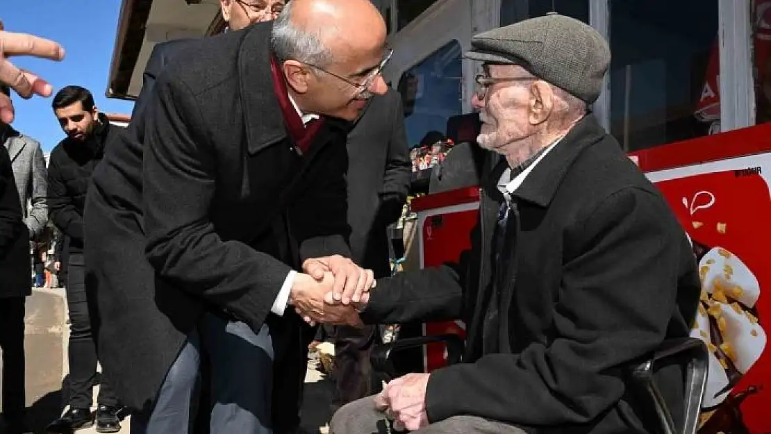 'AK Parti Büyükşehir Adayı Sami Er, Hekimhanda vatandaşlarla buluştu'