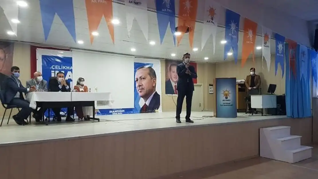 'AK Parti Çelikhan ilçe kongresi yapıldı'