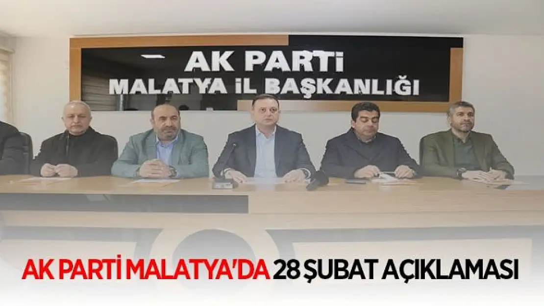 AK Parti´den 28 Şubat açıklaması