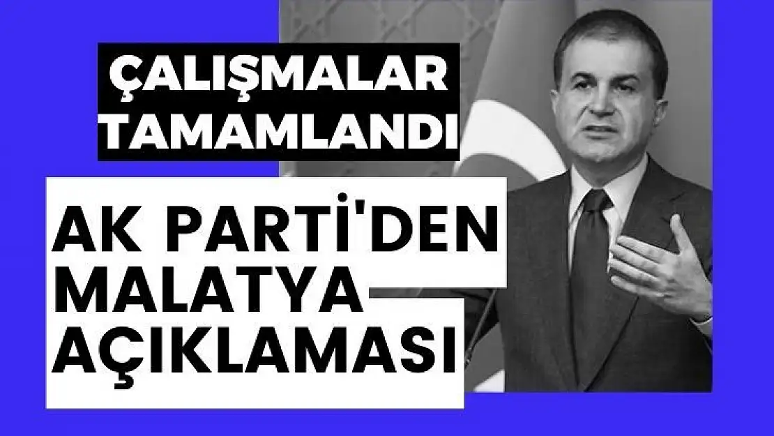 Ak Parti´den Malatya açıklaması 