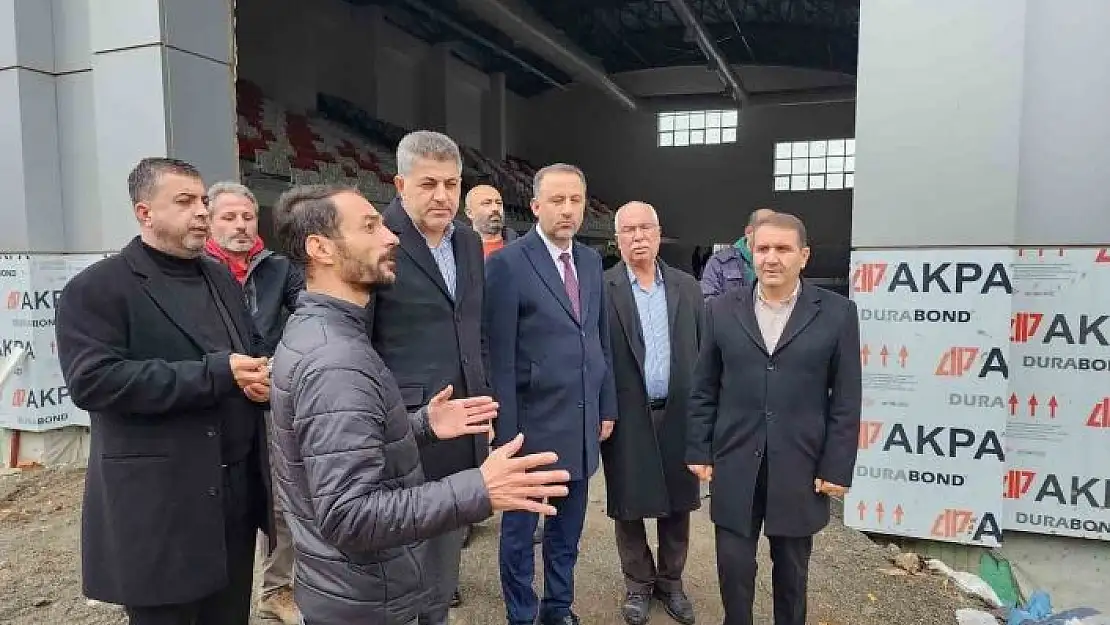 'AK Parti heyeti Kahta´daki yatırımları yerinde inceledi'