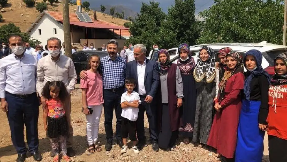 'AK Parti heyeti karış karış gezdi'