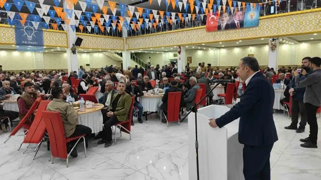 'AK Parti İl Adıyaman Başkanlığı vefa iftarı düzenledi'