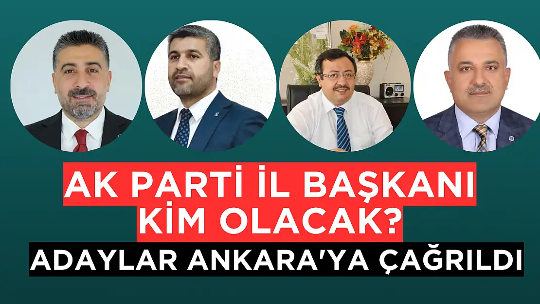 Ak Parti il başkanı kim olacak?