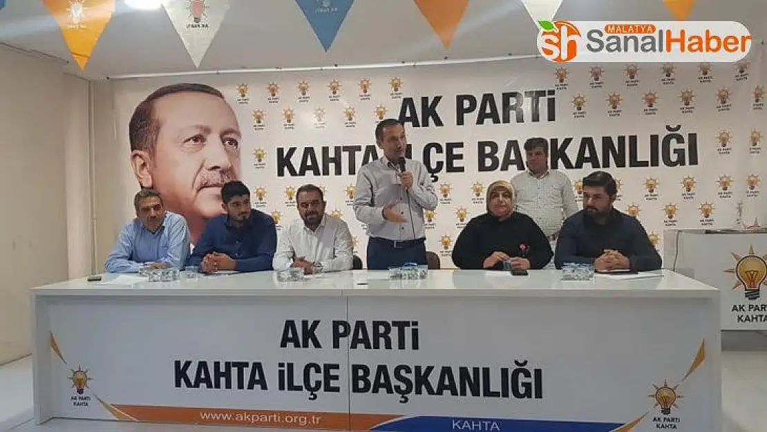 AK Parti Kahta'da istişare toplantısı düzenledi