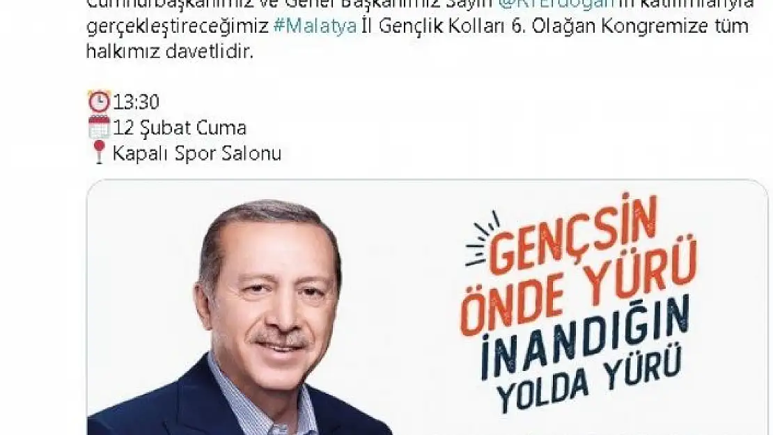 'AK Parti Malatya Gençlik kollarında seçim heyecanı'