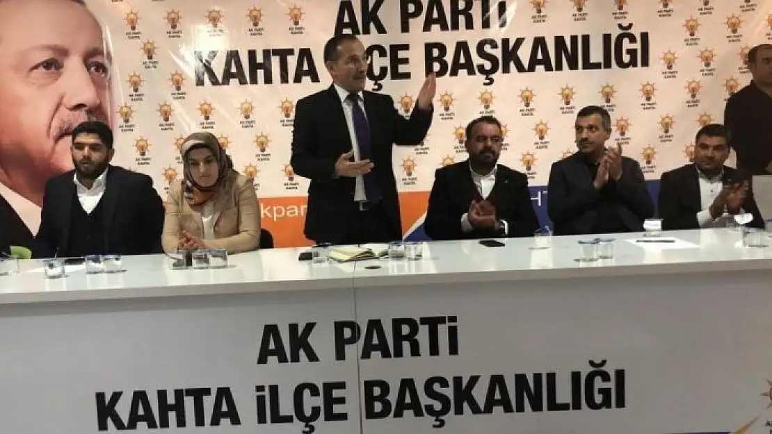 'AK Parti´nin teşkilat başkanları Kahta´da toplandı'