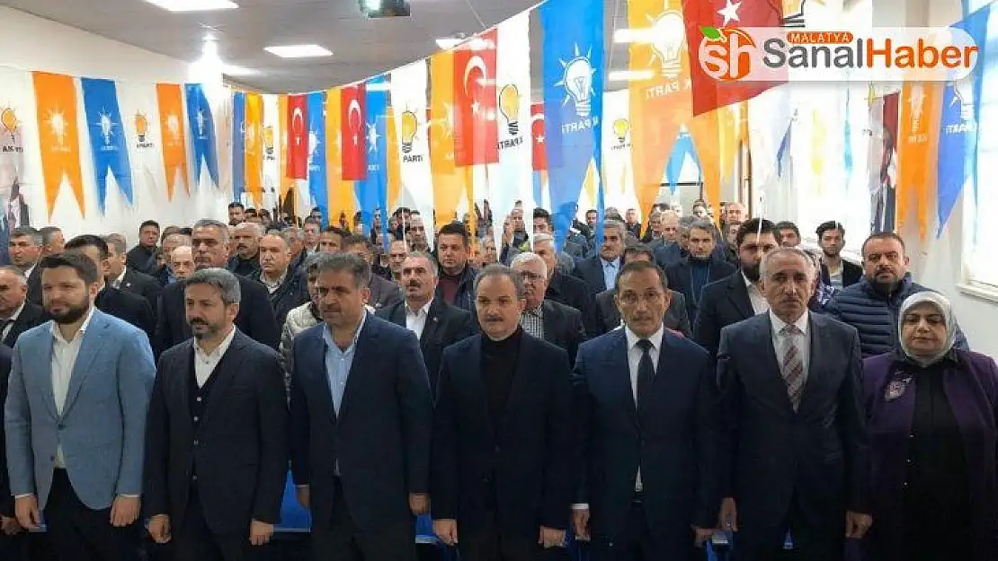 AK Parti Samsat ilçe Başkanlığı kongresi yapıldı