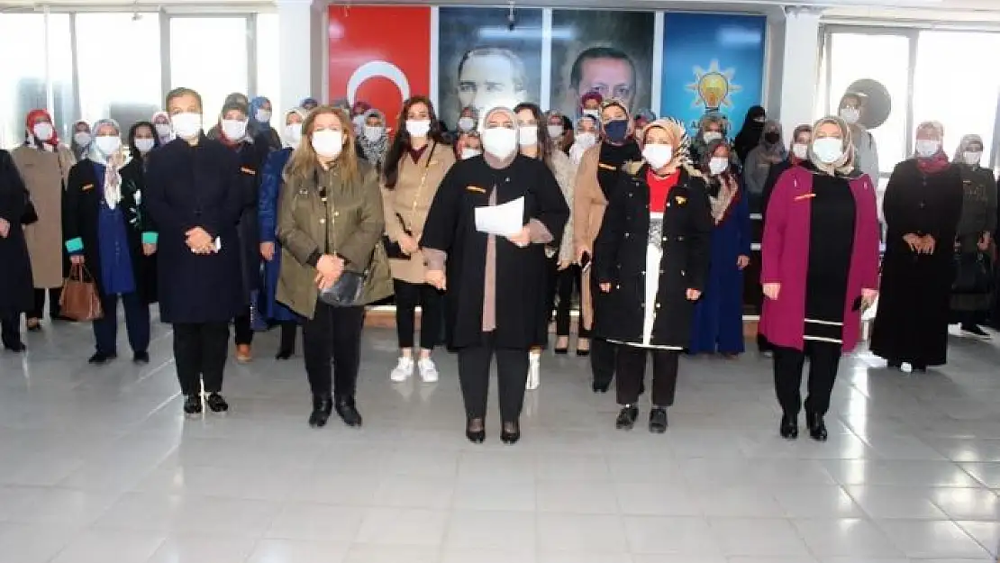 'AK Partiden Kadına Yönelik Şiddetle Mücadele Günü açıklaması'
