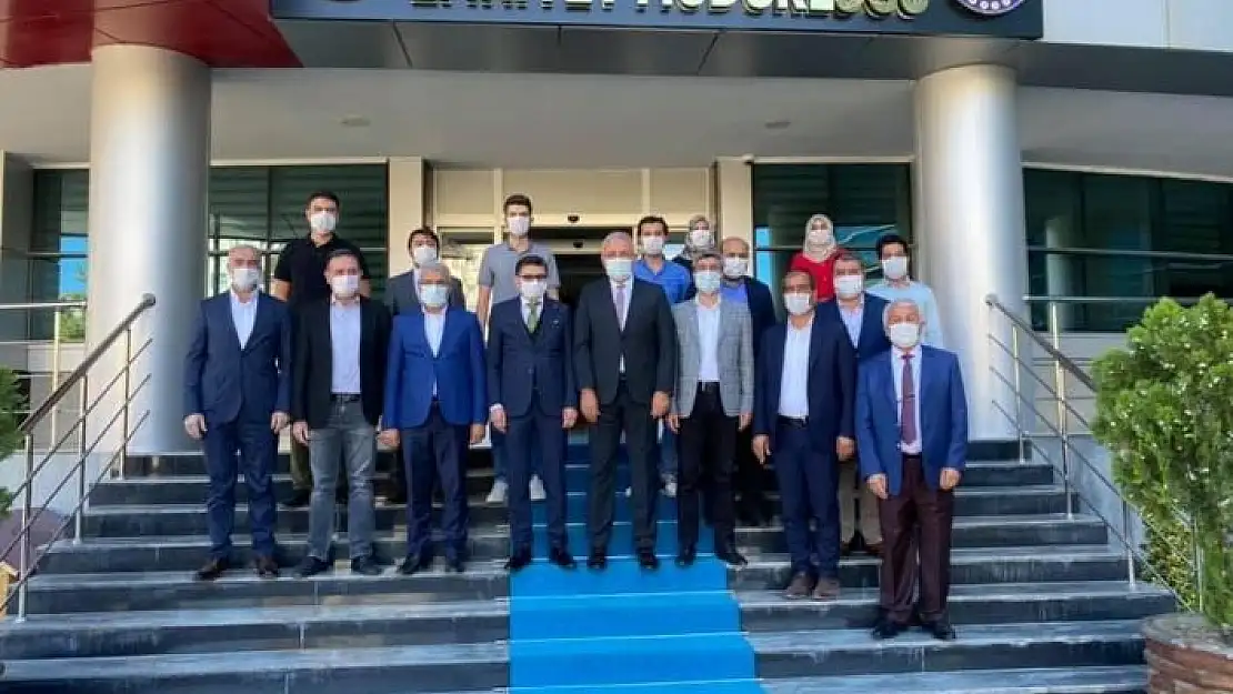 'AK Partilerden Emniyet Müdürü Dağdeviren´e ziyaret'