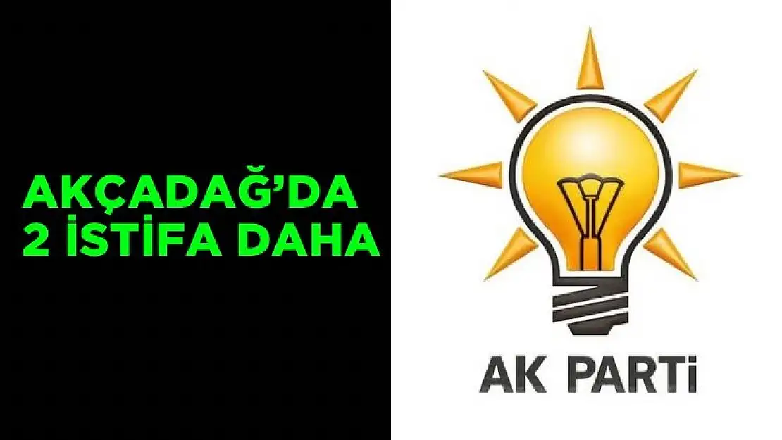 Akçadağ´da 2 istifa daha