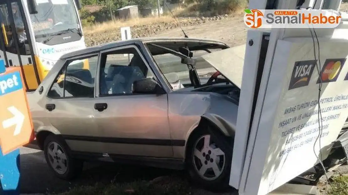 Malatya´da trafik kazası: 1 yaralı