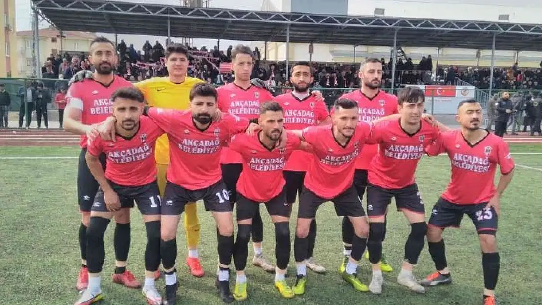 'Akçadağspor, play-off´un ilk maçında galip'