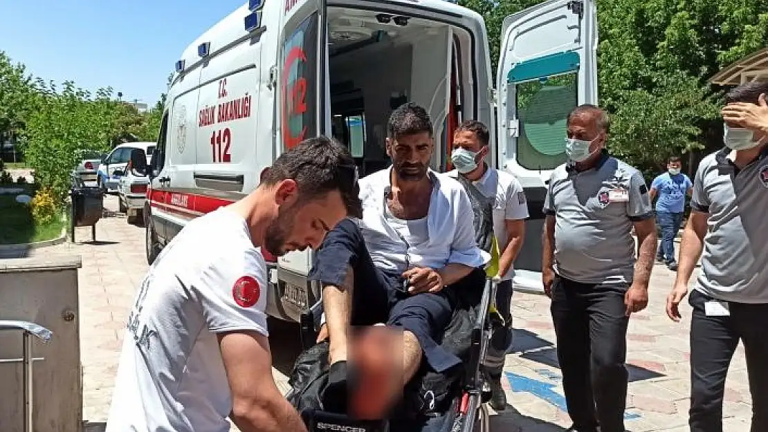 'Akrabalar arasında alacak verecek kavgası: 1 yaralı'