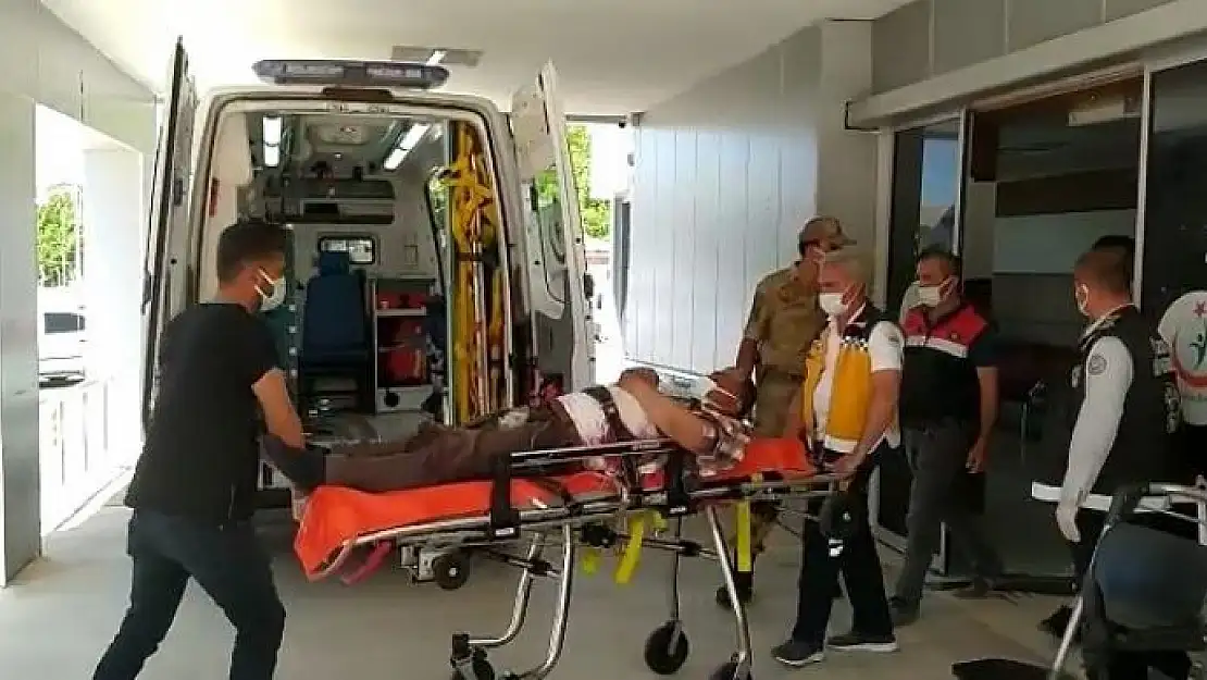 'Akrabalar arasındaki arazi anlaşmazlığı kanlı bitti: 2 yaralı'
