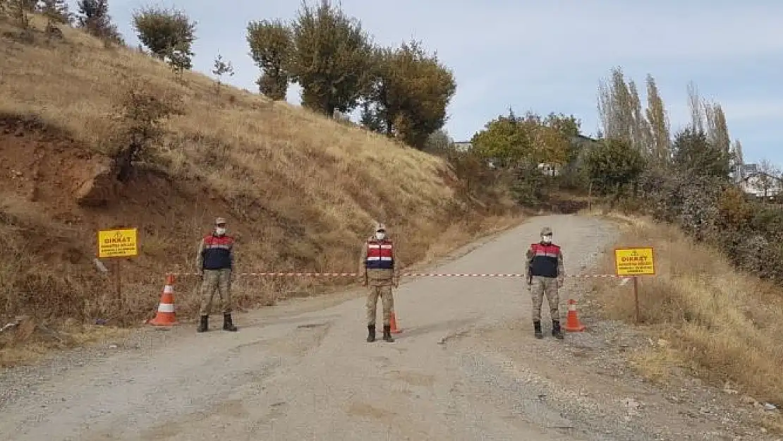 'Aktaş mahallesi karantina altına alındı'