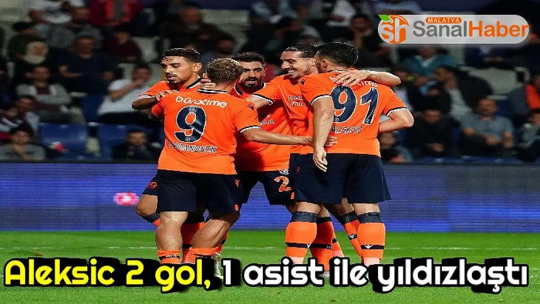 Aleksic 2 gol, 1 asist ile yıldızlaştı